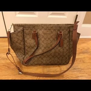 Coach Diaper Bag/ Baby Bag